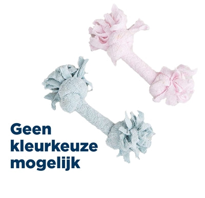 Fofos Terry Puppy Touw 2 Knopen - 22x6x6Cm