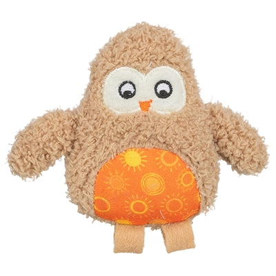 Trixie Uil Pluche Met Kattenkruid / Catnip Bruin - 10 cm