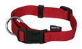 Martin Halsband Basic Nylon Rood - 30-45x1.6 cm