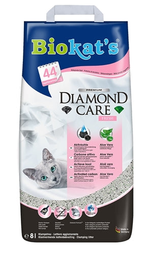 Biokat'S Kattenbakvulling Diamond Care Fresh - 8 ltr