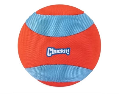 Chuckit Amphibious Mega Ball Oranje / Blauw - 12x12x12Cm