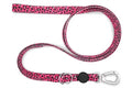 Morso Hondenriem Verstelbaar Gerecycled Bubble Leo Roze
