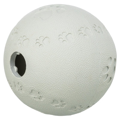Trixie Snackbal Rubber Grijs - 9 cm
