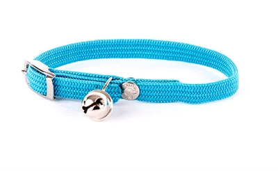 Martin Halsband Kat Elastisch Nylon Turquoise - 30x1 cm
