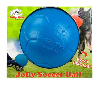 Jolly Soccer Ball Blauw - 20 cm