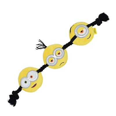 Minions Pluche Minions Bob / Kevin / Stuart Aan Flostouw - 39.5x9.5x4.5 cm