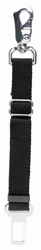 Trixie Reserve Korthouder Met Karabijnhaak Zwart - 45-70x2.5 cm