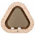 Trixie Krabplank Hartjes Met Ballen Driehoekig Karton Abrikoos - 36x36x5 cm