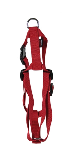 Martin Hondentuig Basic Nylon Rood - 35-50x1.6 cm