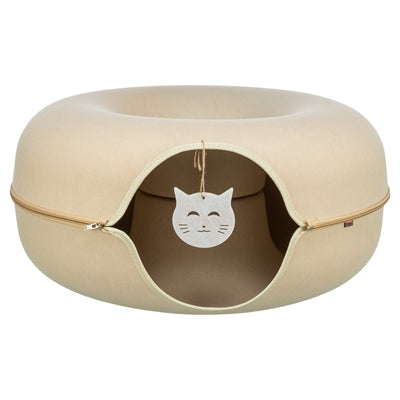 Trixie Speeldonut Vilt Beige - 60x60 cm