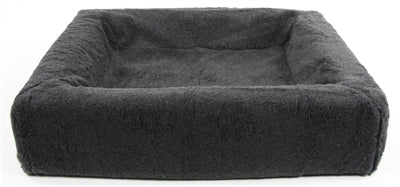 Bia Bed Fleece Hoes Hondenmand Grijs - bia-6 100x80x15 cm