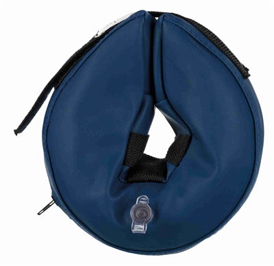 Trixie Beschermkraag Opblaasbaar Blauw - XXS 14-18x6.5 cm