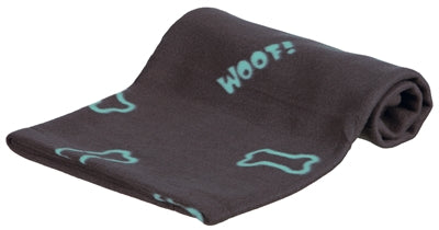 Trixie Beany Fleece Hondendeken Grijs - 100x70Cm