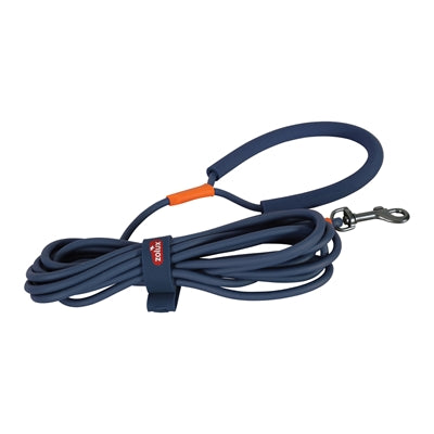 Zolux Bvk Sleeplijn Rond Siliconen Blauw - 15 Mtr X 0.6 cm