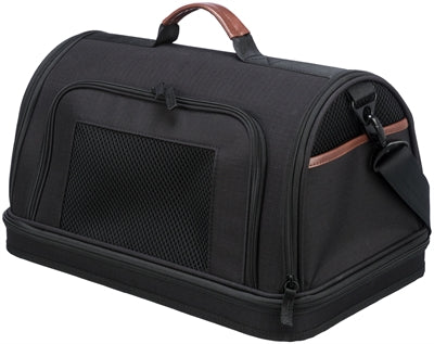 Trixie Vliegtuigtas Gate Zwart - 45x28x25 cm
