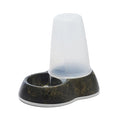 Savic Voerdispencer Loop Marble Zwart / Goud - 26x17.5x23 cm 1.5 ltr