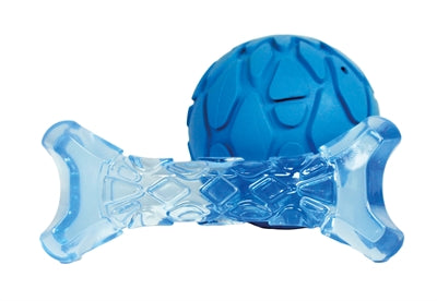 Fofos Puppy Bot En Bal Blauw - 11x4.5x2 cm / 7x7x7 cm