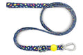 Morso Hondenriem Verstelbaar Gerecycled Color Invaders Paars - 75-230x1.5 cm 1-4 kg